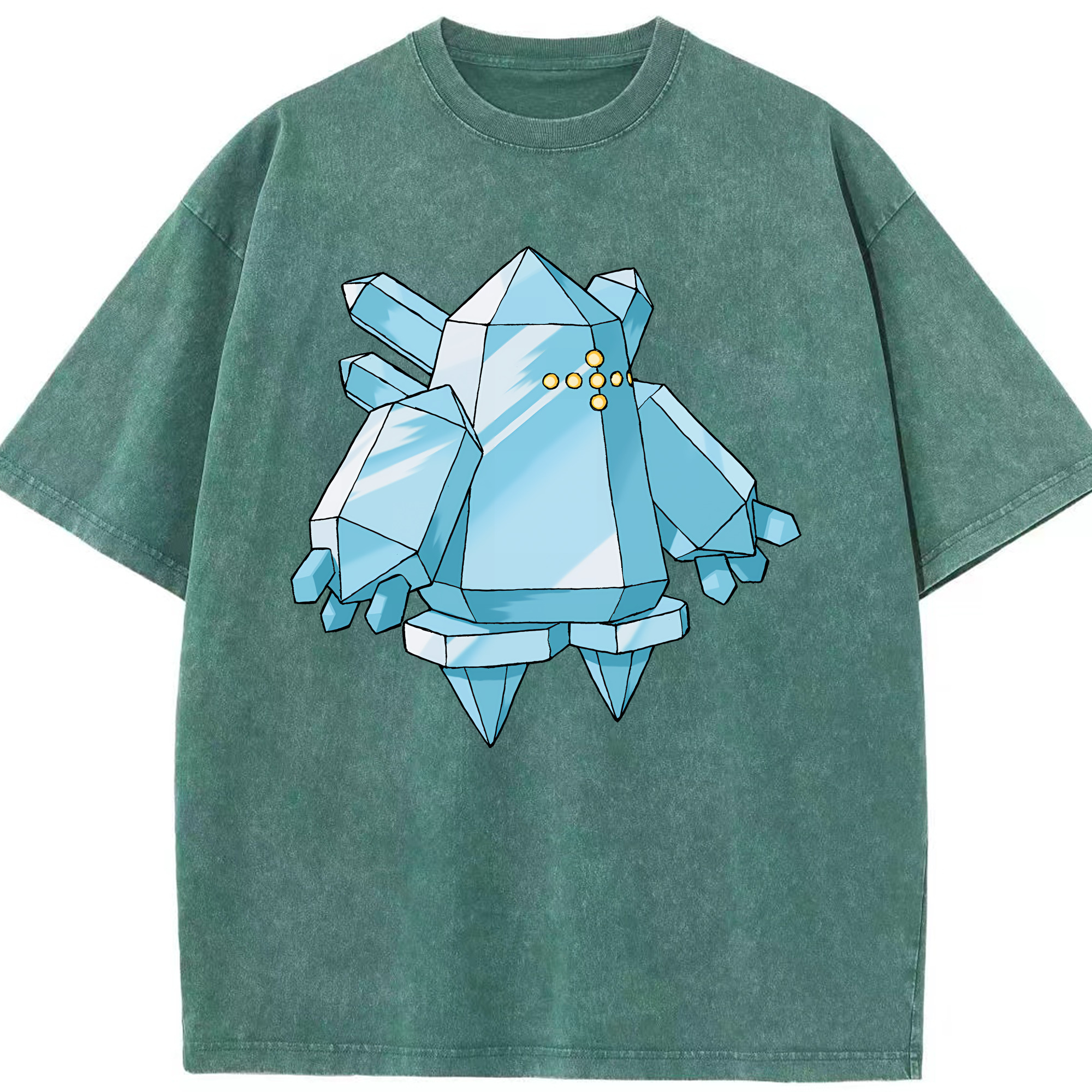 （画像用） ポケットモンスター Pokémon 綿100% ヴィンテージ風 半袖Tシャツ（フロントプリント）